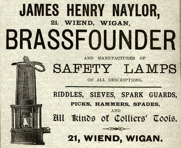 James Henry Naylor, Brassfounder