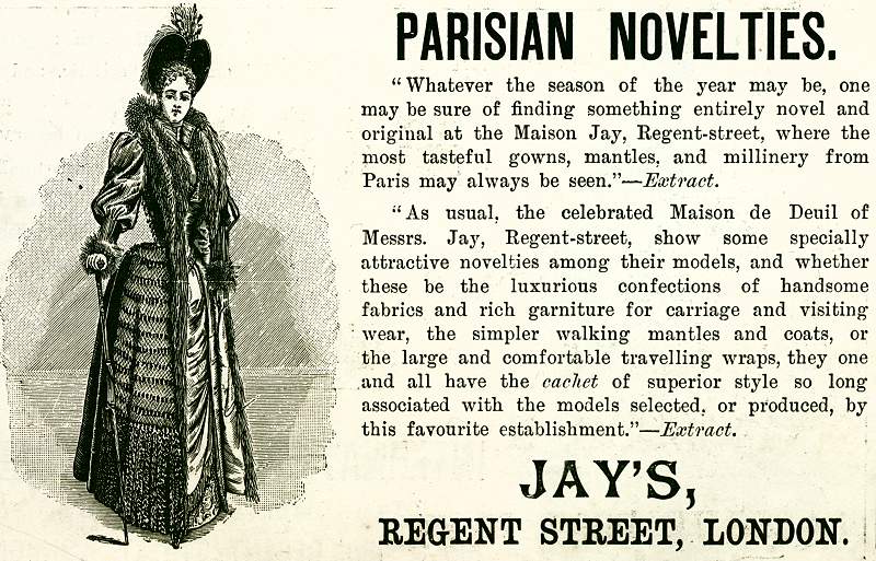 Parisian Novelties at Jay's, Regent Street, London