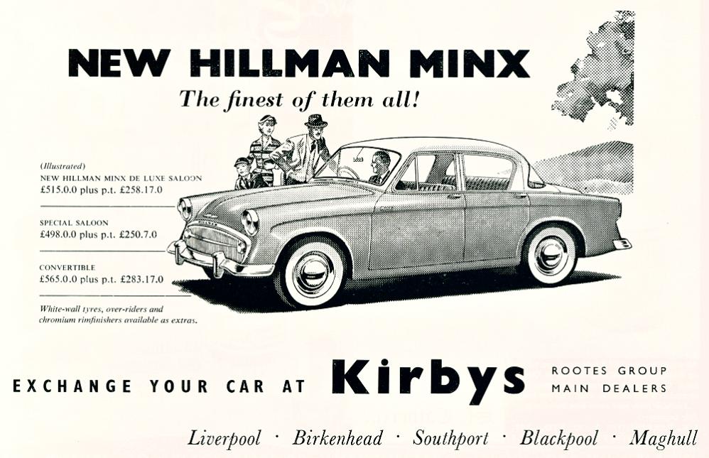 Kirbys - Hillman Minx