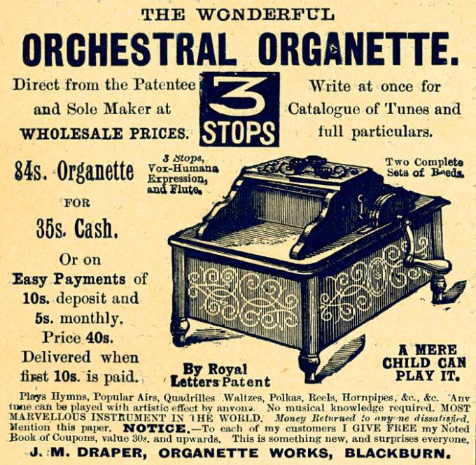 Orchestral Organette