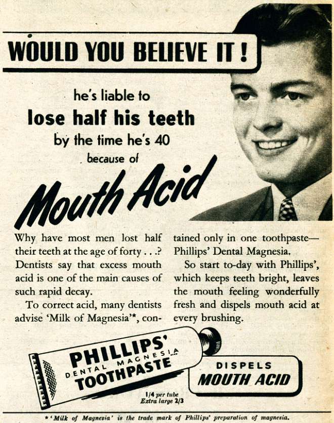 Phillips' Dental Magnesia Toothpaste