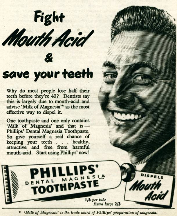 Phillips' Dental Magnesia Toothpaste