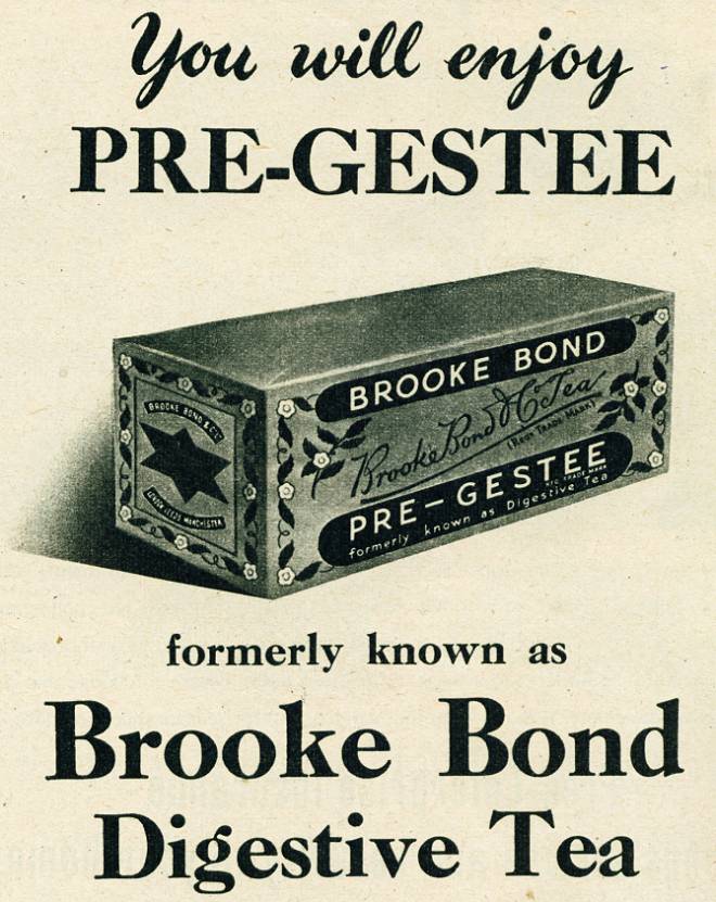 Brooke Bond Pre-Gestee