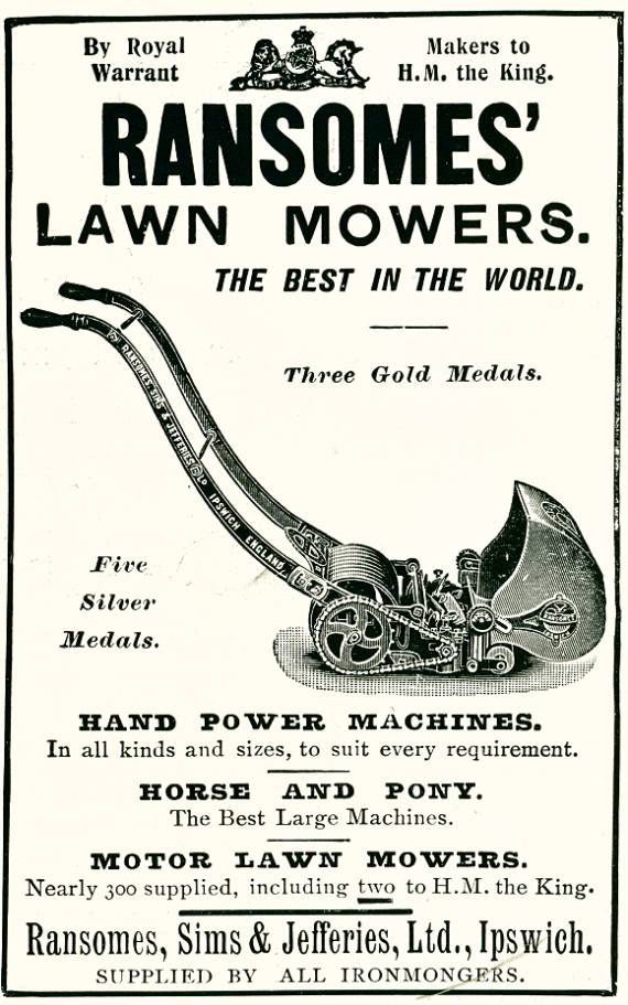 Ransomes' Lawn Mowers