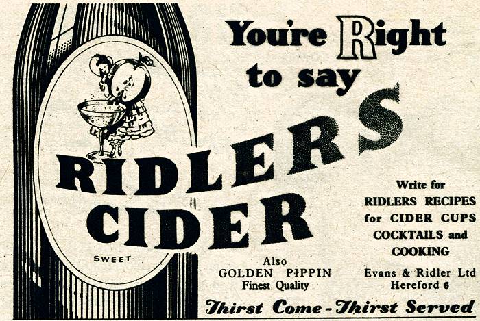 Ridlers Cider