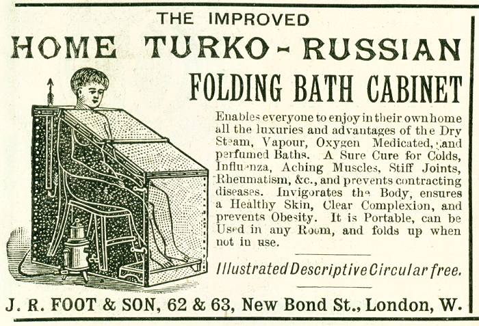 Home Turko-Russian Folding Bath Cabinet