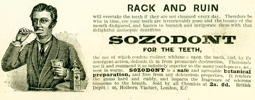 Sozodont for the Teeth