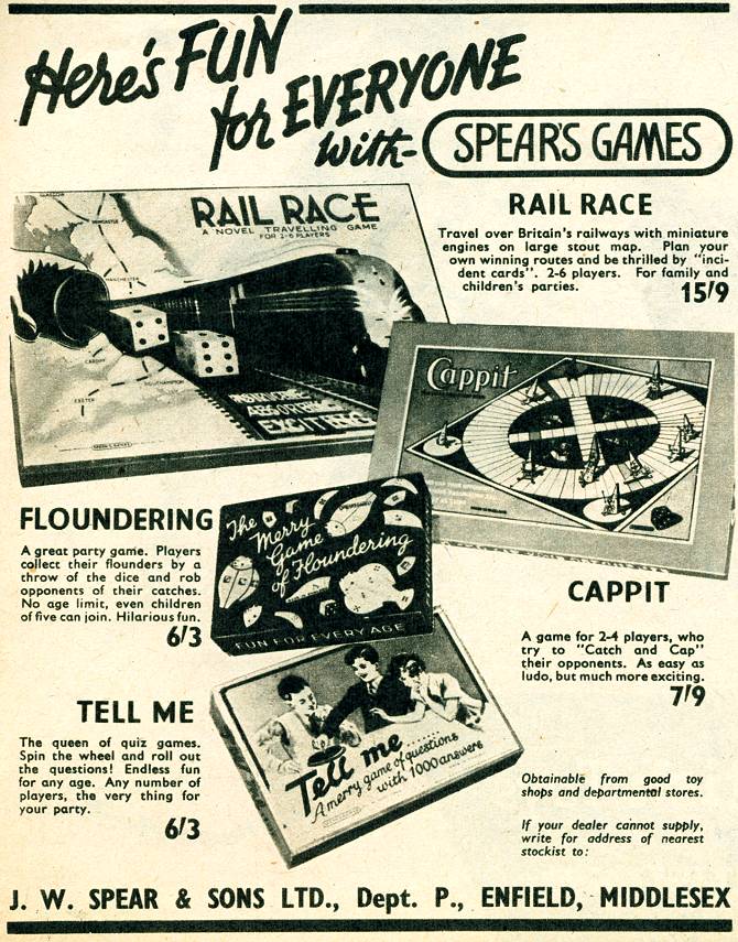 Spear's Games