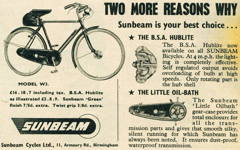 Sunbeam Cycles