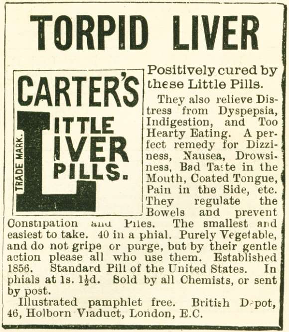 Torpid Liver Pills