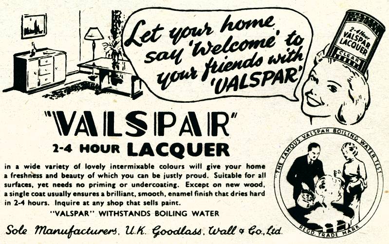 Valspar Lacquer