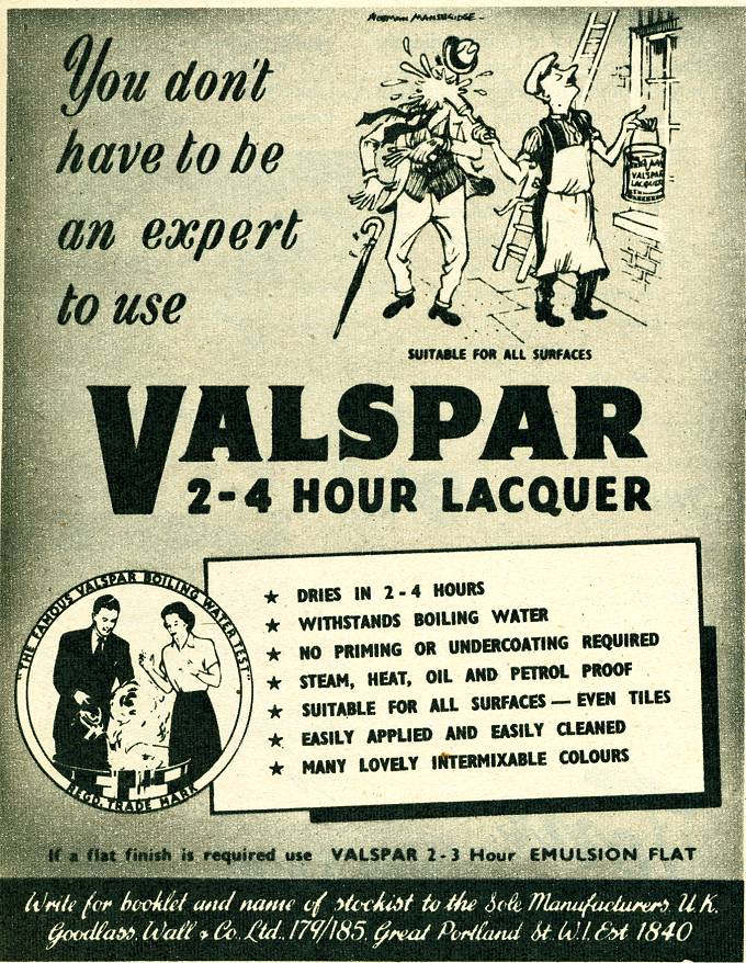 Valspar Lacquer