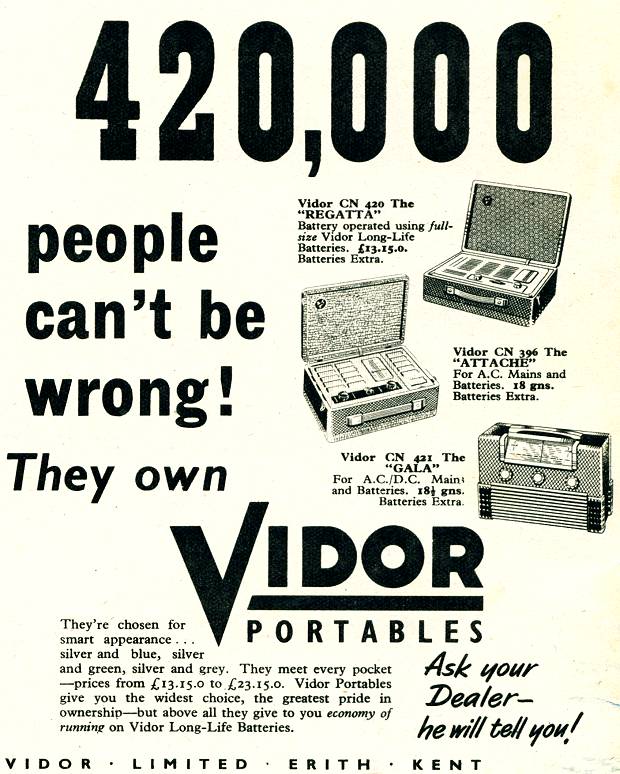 Vidor Portables