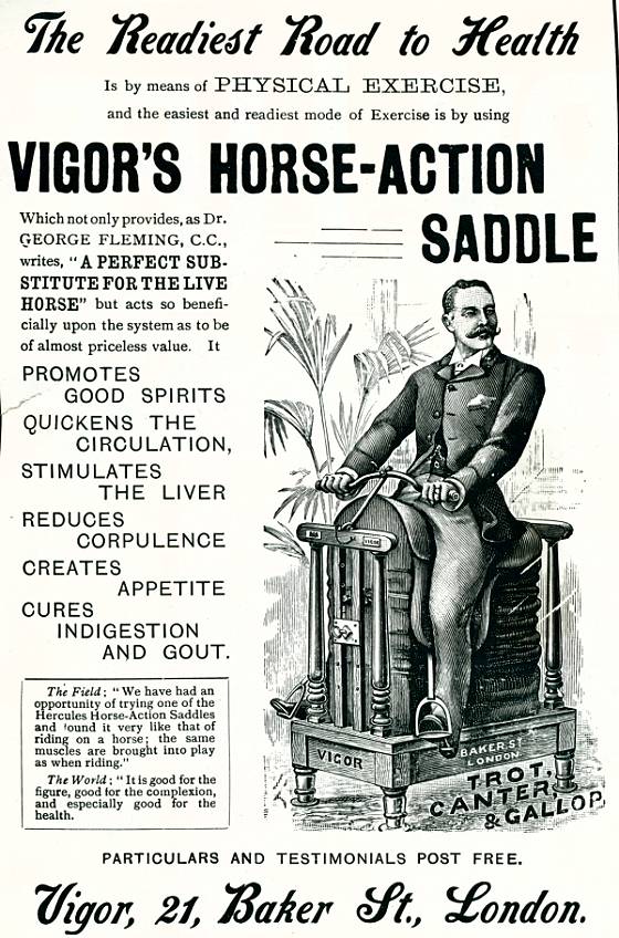 Vigor's Horse-Action Saddle