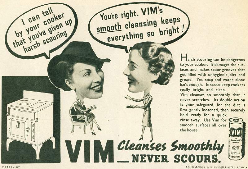 VIM Cleanses Smoothly