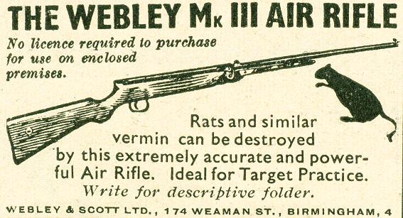 Webley Mk III Air Rifle