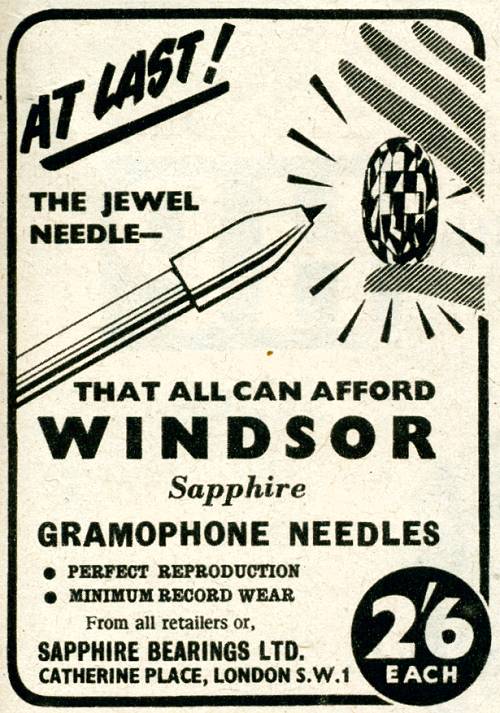 Windsor Gramophone Needles