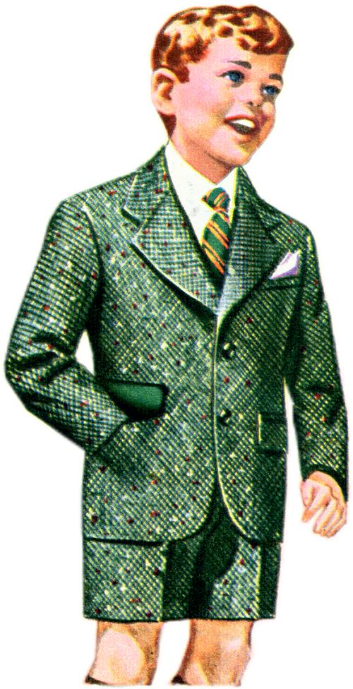 Speckled Tweed Suit