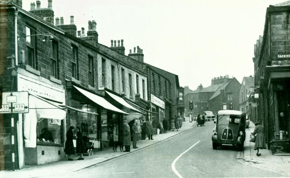 Railway Street, Brierfield, 1957