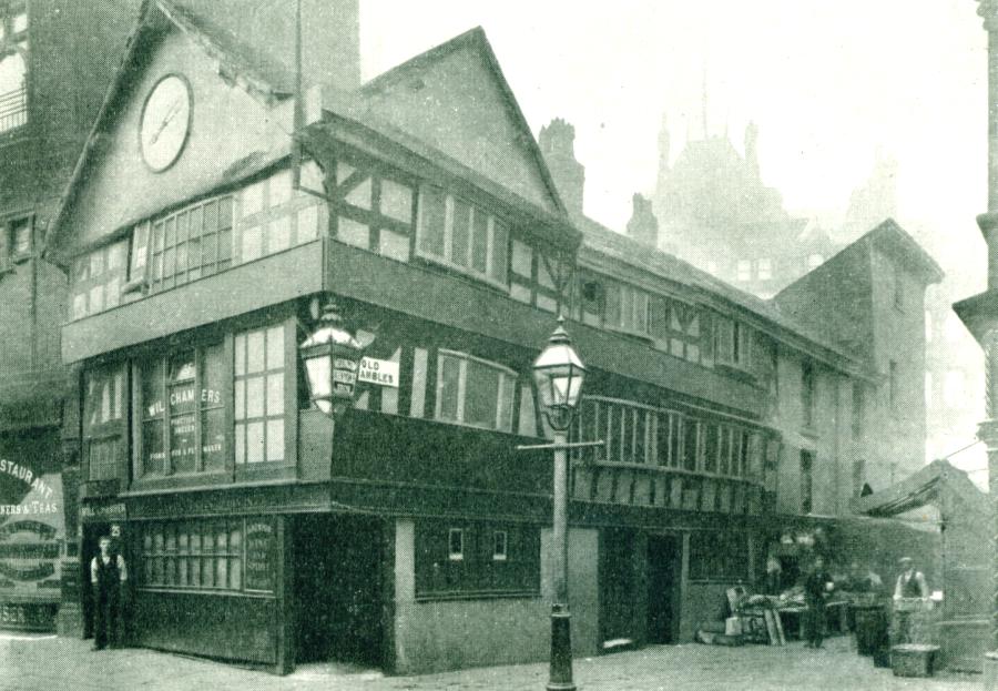 Wellington Inn, Manchester, 1900